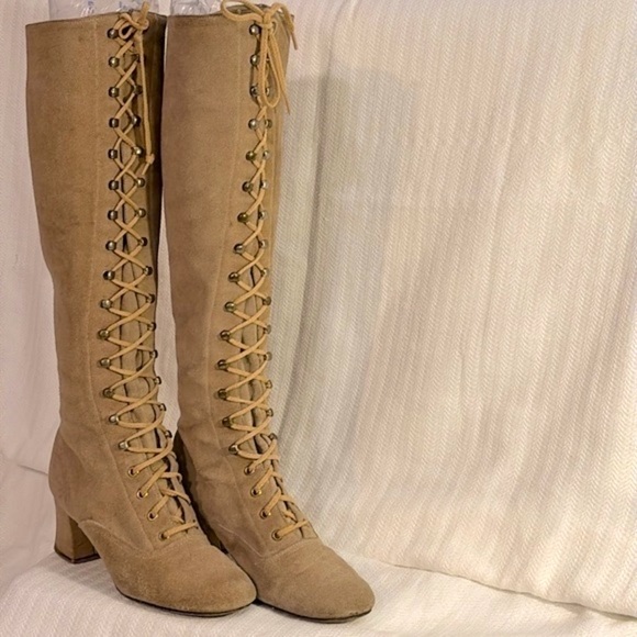 Vintage Suede GoGo Boots - Picture 2 of 10
